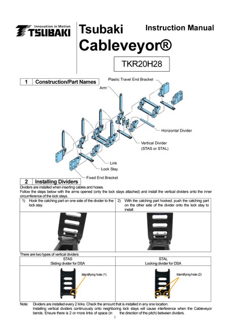 TKR20H28 Instruction Manuals (New Specification)