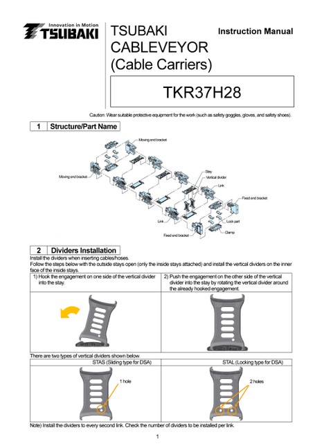 TKR37H28 Instruction Manuals