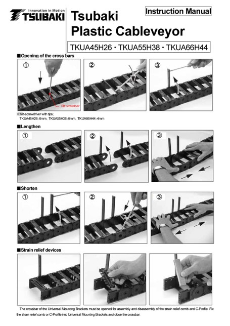 TKUA type Instruction Manuals