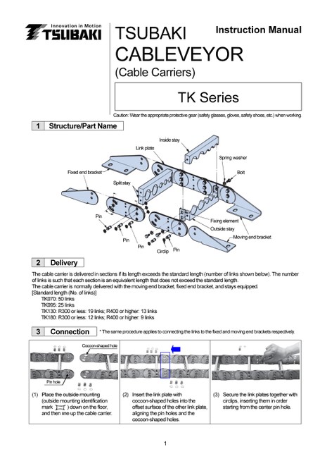 TK type Instruction Manuals