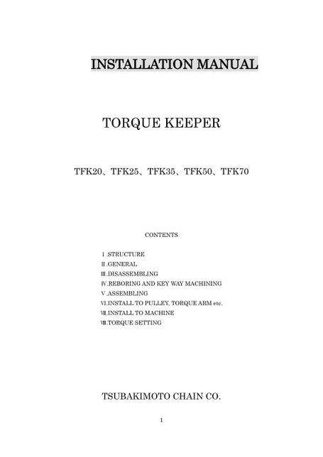 Torque Keeper TFK
