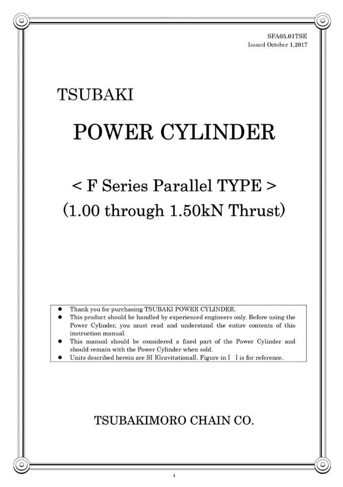 LPF Series Parallel Specification (Special Specification) LPF100MK, LPF150LK