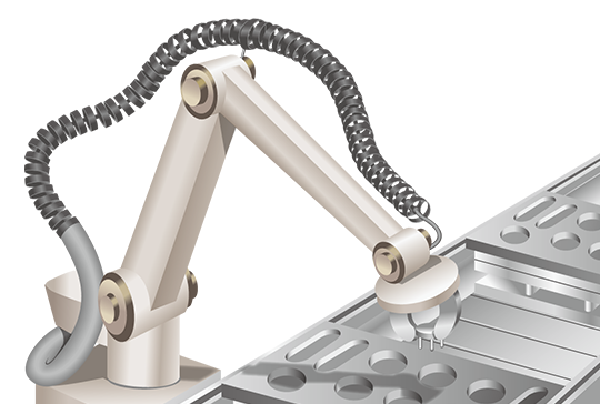 Cable Carrier (CABLEVEYOR) ROBOTRAX