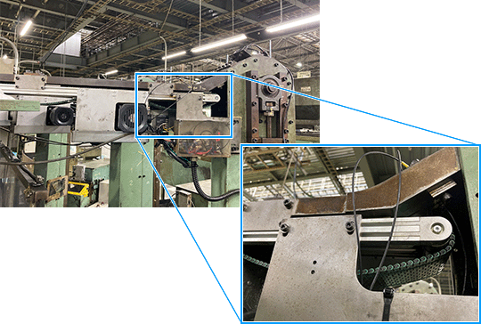 Plastic modular chain