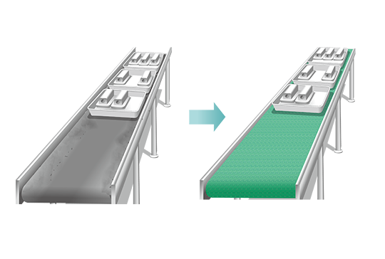 Plastic modular chain