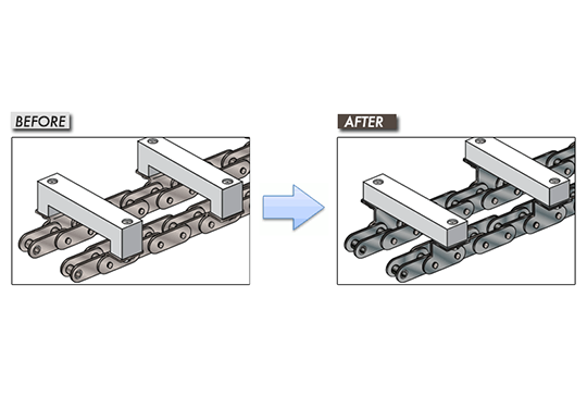 特殊アタッチメント付チェーン（プラスα）