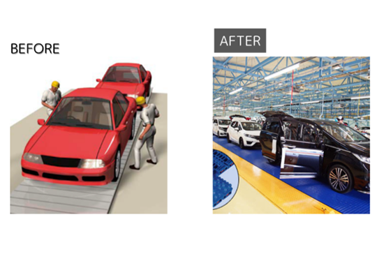 Plastic modular chain BTH16 type, WT6306-W type