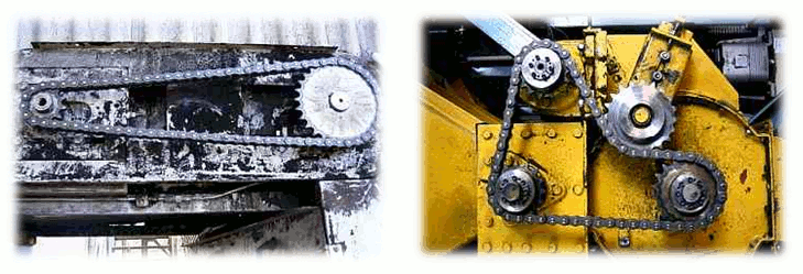 Corrosive environment (compost stirring)