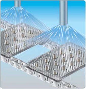Metal parts cleaning