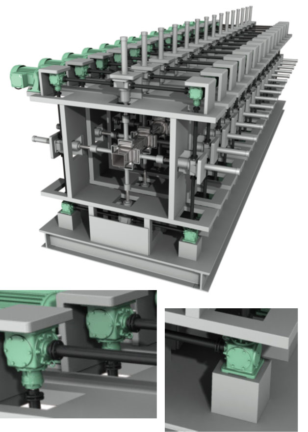 Pipe making equipment