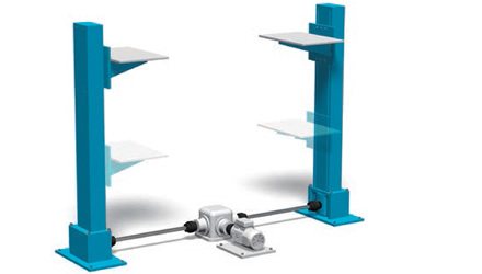 Line shaft synchronous type