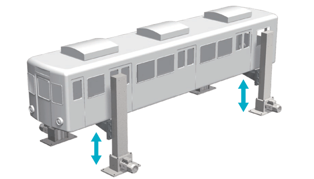 Vehicle lifting device