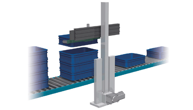 Case stacking and lifting