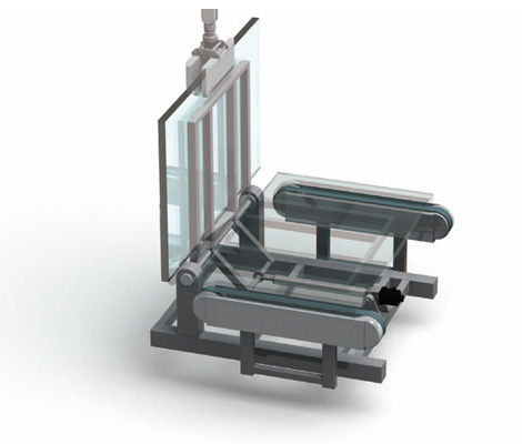 Workpiece erection device