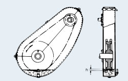 Oil bath lubrication