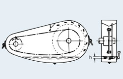 Rotating plate oil supply