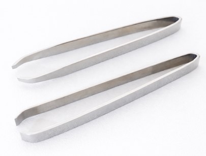 Two types of commercially available tweezers