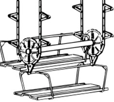 Multi-story parking machine