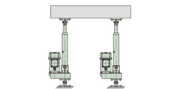 Linked operation method