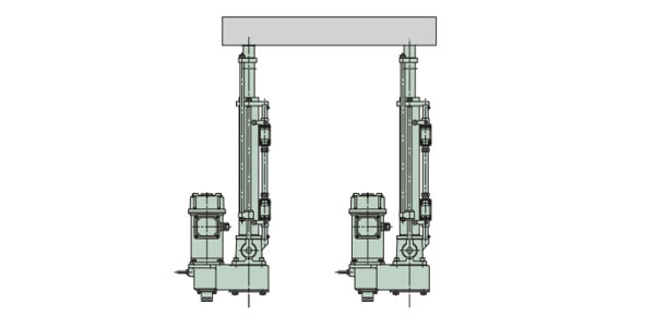 Linked operation method