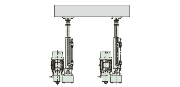 Linked operation method
