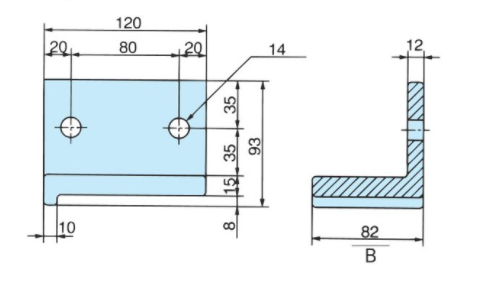 Single flange type