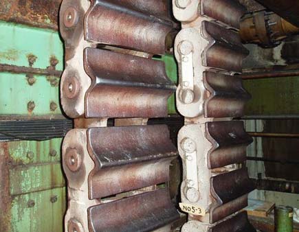 Magazine grinder chain