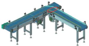 Plastic modular chain