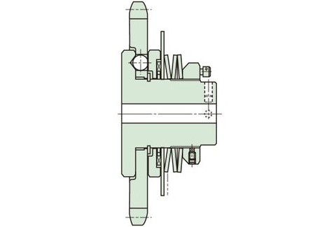 Sprocket integrated type