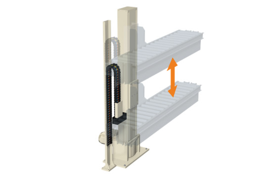 Line shaft synchronous type