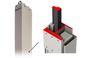 Self-standing type with excellent rigidity even with Long travel length