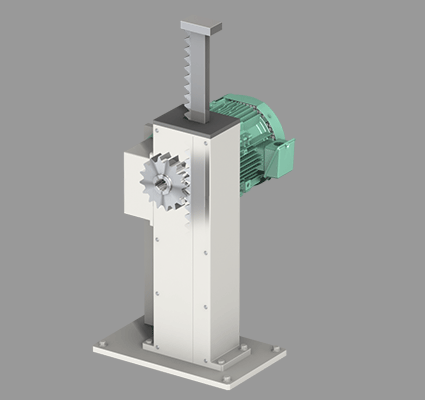 ジャッキ2台連動運転イラスト