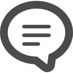 Speech bubble icon